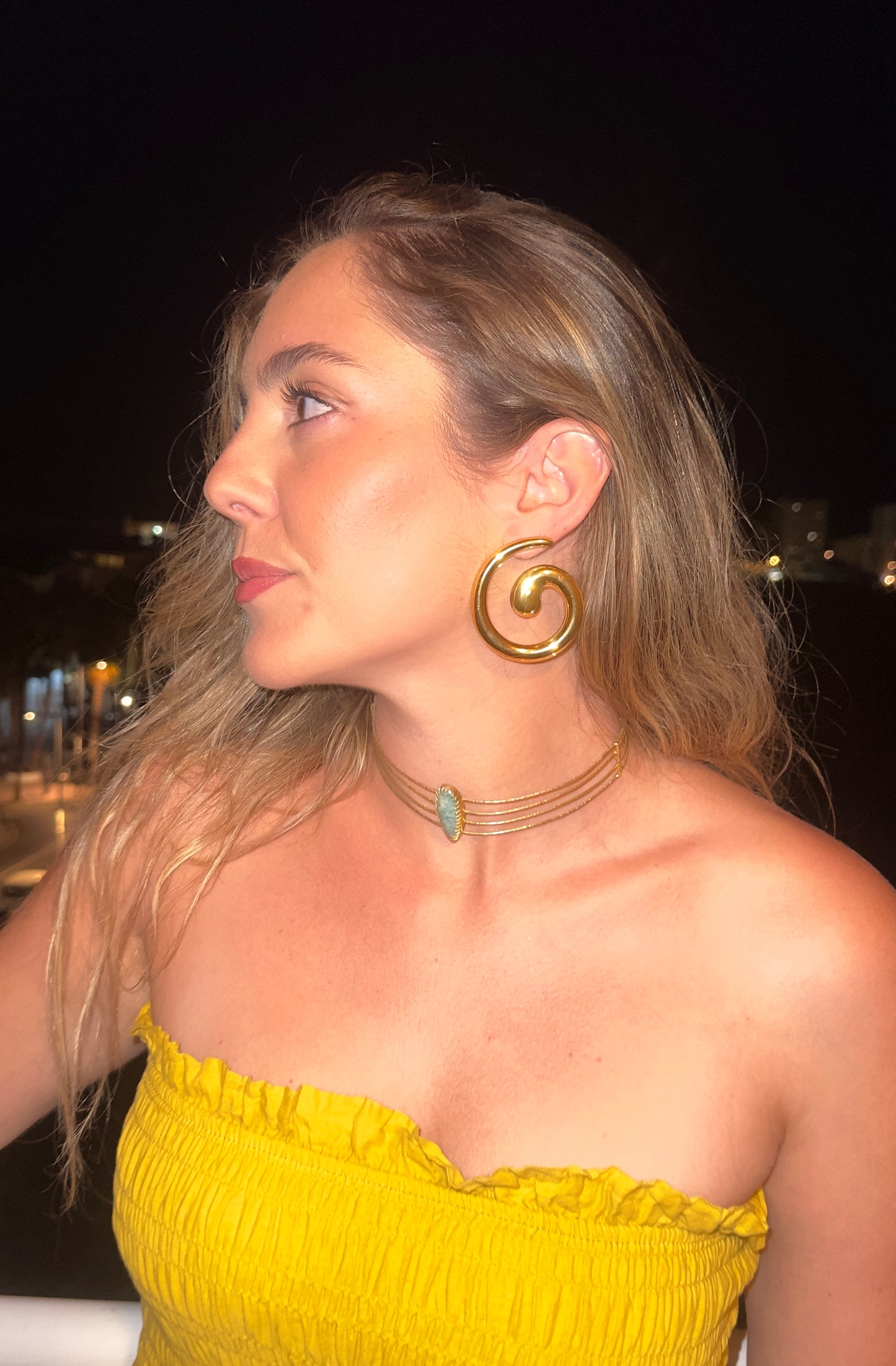 Pendientes Maxi espiral
