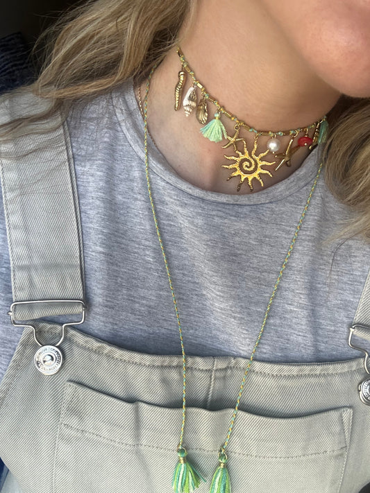 Choker sol tela y acero
