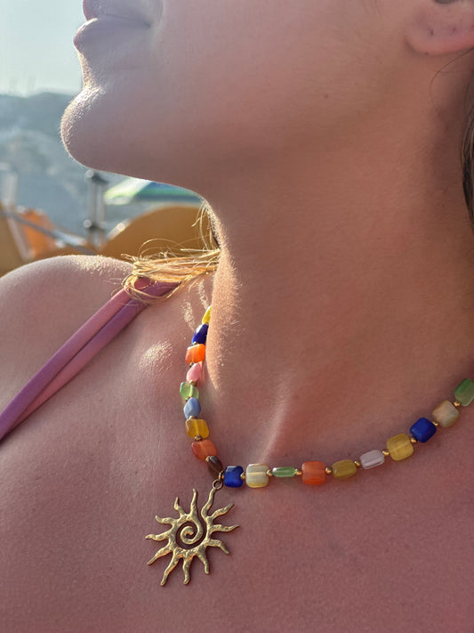 Collar murano sol