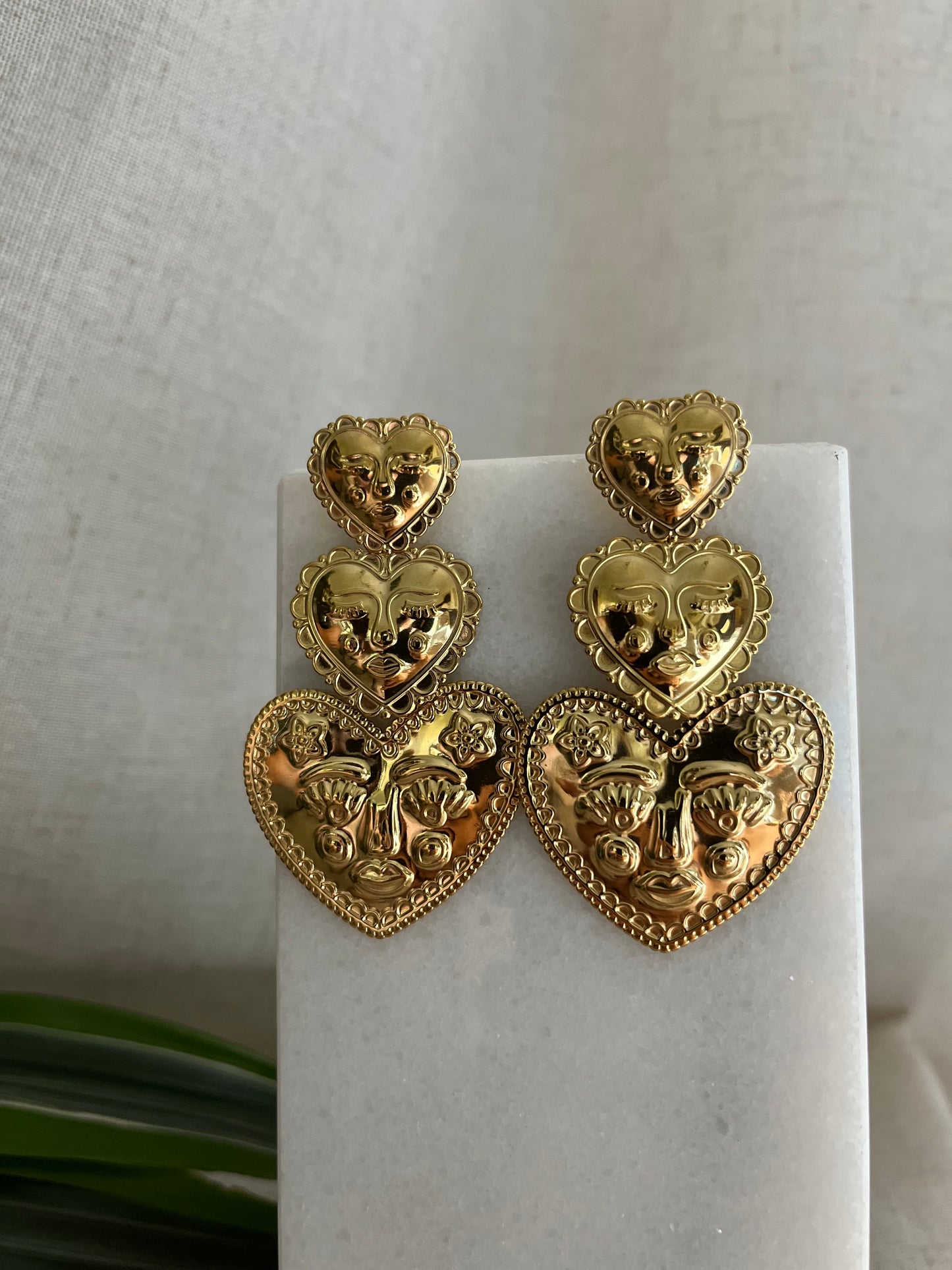 Pendientes Maxi corazón