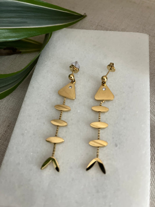 Pendientes raspa circonita