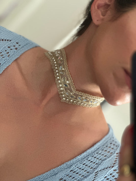 Choker tela pico