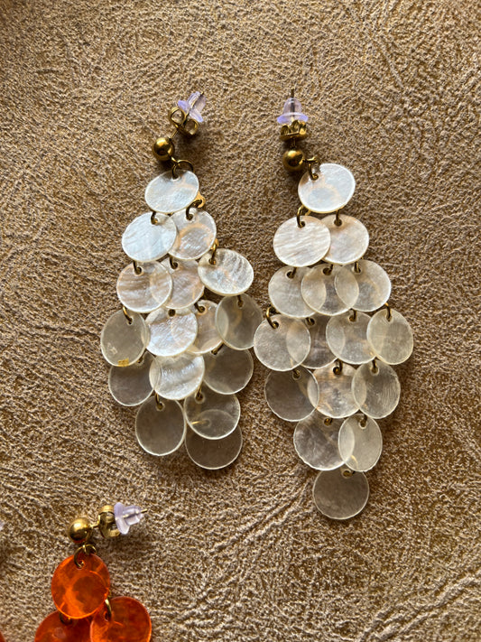 Pendientes nacar