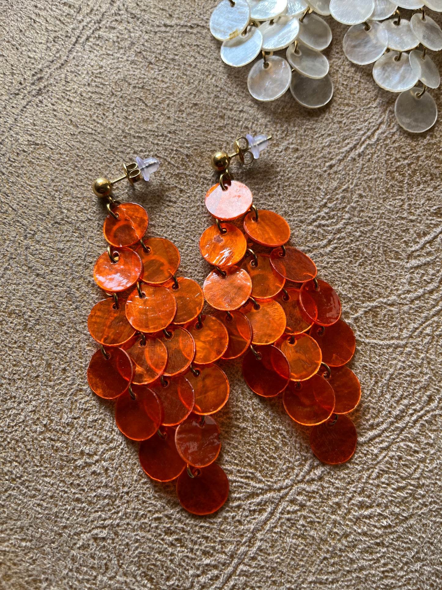 Pendientes nacar