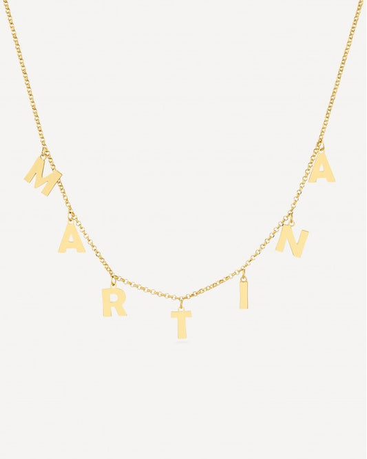 Collar con nombre personalizado