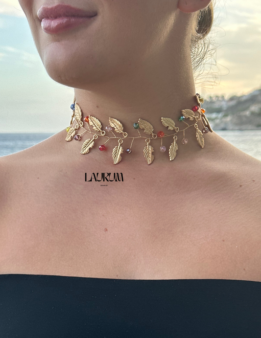 Choker Plumas